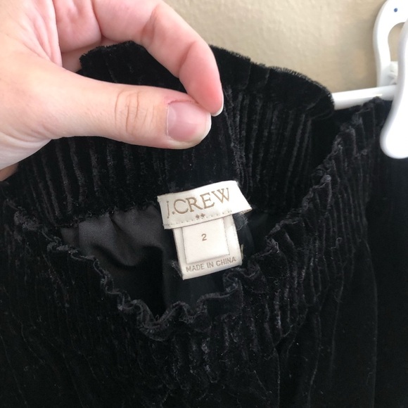 J Crew Factory Velvet Sidewalk Skirt - Picture 4 of 6